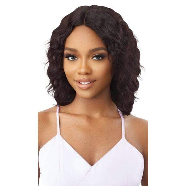 Outre 100% Human Hair MyTresses Purple Label Full Wig No Knot Part - CASPIA - EgoWigs.com-NATURAL BLACK