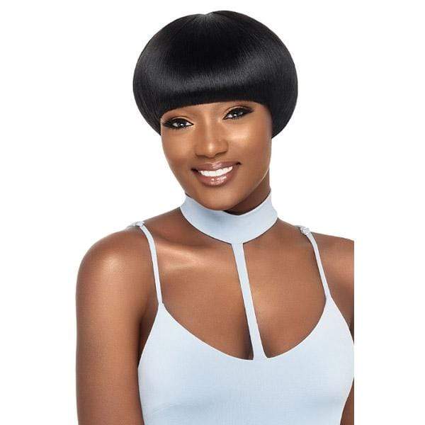 Outre 100% Human Hair Full Wigs Outre 100% Human Hair Premium Duby Wig - BOWL FRINGE