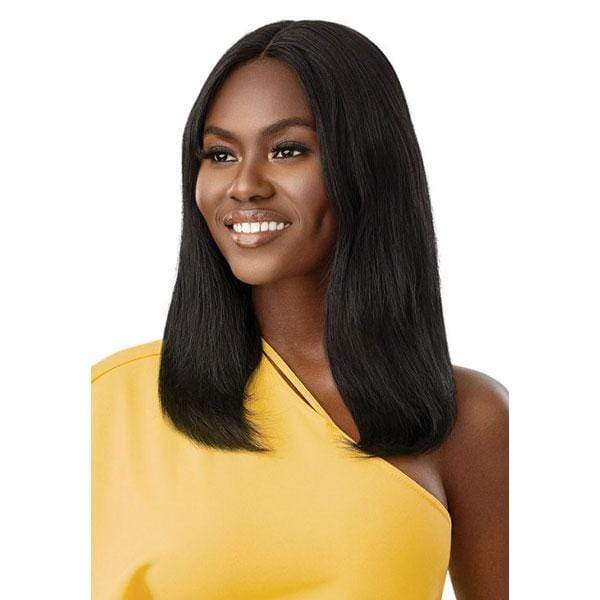 Outre The Daily Wig 100% Human Hair Wey & Wavy Wig - DEEP CURL 20" - EgoWigs.com-NATURAL BLACK