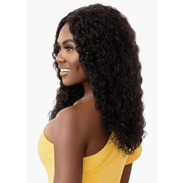 Outre The Daily Wig 100% Human Hair Wey & Wavy Wig - DEEP CURL 20" - EgoWigs.com-NATURAL BLACK