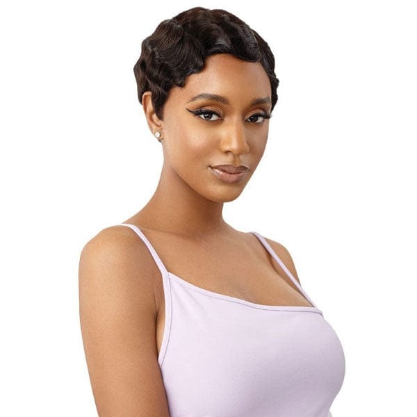 Outre 100% Human Hair Lace Wigs Outre 100% Human Hair MyTresses Purple Label Full Wig - KIMI