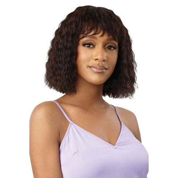 Outre 100% Human Hair Lace Wigs Outre 100% Human Hair MyTresses Purple Label Full Wig - RASHINA