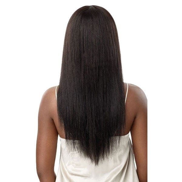 Outre 100% Human Hair Lace Wigs Outre My Tresses Black Label HD 13x4 Lace Front Wig - VRIGIN STRAIGHT 24"