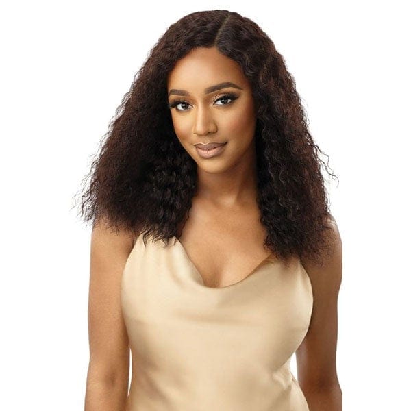 Outre 100% Human Hair Lace Wigs Outre Mytresses Gold Label 100% Unprocessed Human Hair Lace Front Wig - ADAYSHA