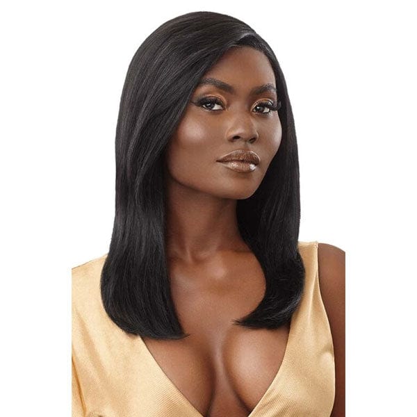 Outre 100% Human Hair Lace Wigs Outre Mytresses Gold Label 100% Unprocessed Human Hair Lace Front Wig - CHARMAINE