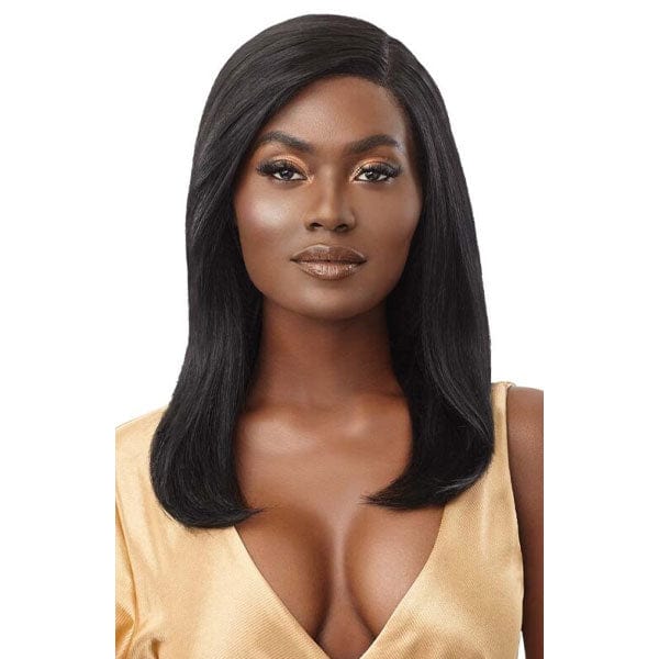 Outre 100% Human Hair Lace Wigs Outre Mytresses Gold Label 100% Unprocessed Human Hair Lace Front Wig - CHARMAINE