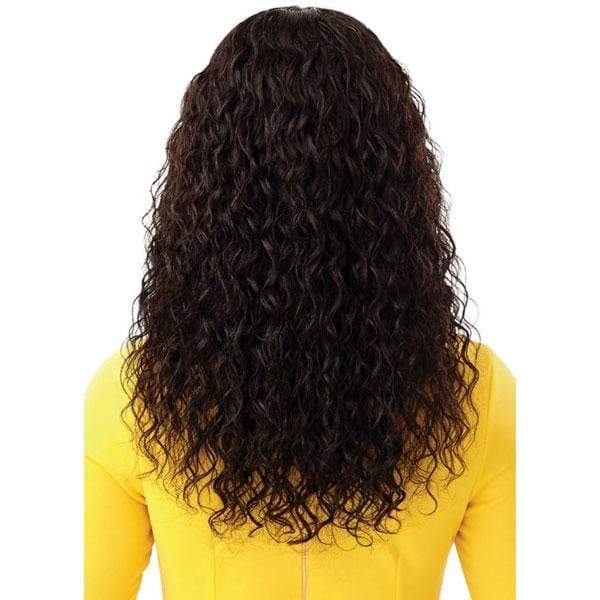 Outre Mytresses Gold Label 100% Human Hair Lace Front Wig - ISADORA - EgoWigs.com-NATURAL BLACK