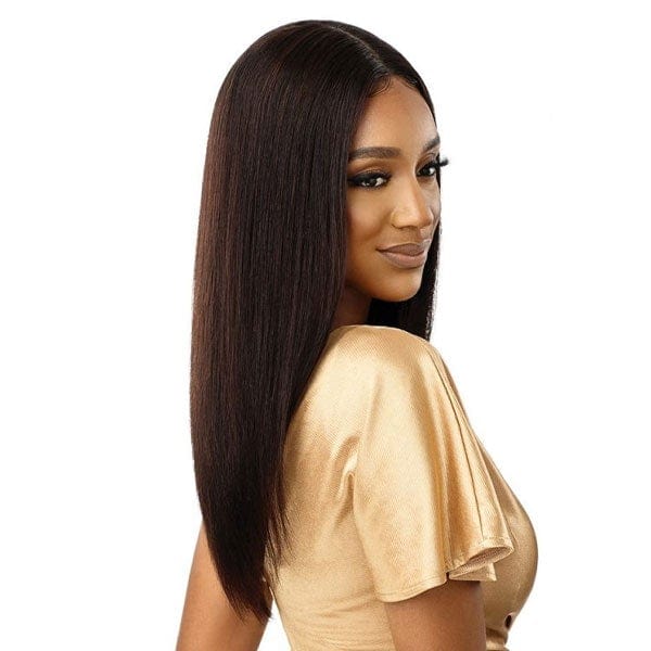 Outre 100% Human Hair Lace Wigs Outre Mytresses Gold Label 100% Unprocessed Human Hair Lace Front Wig - KENNA