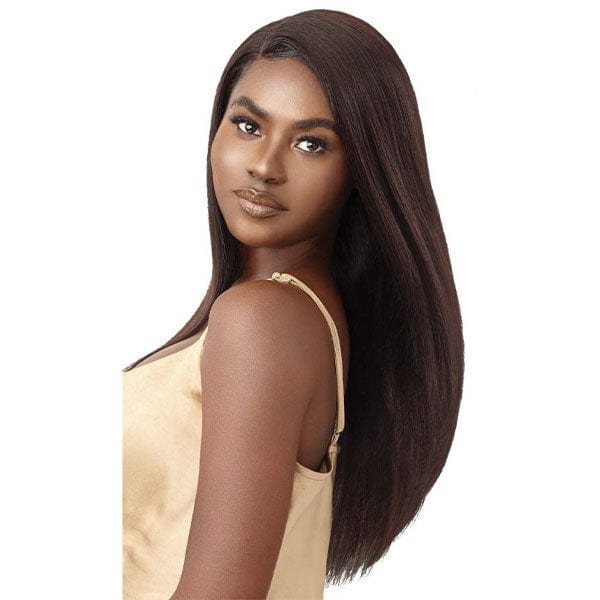 Outre 100% Human Hair Lace Wigs Outre Mytresses Gold Label 100% Unprocessed Human Hair Lace Front Wig - KRISTABEL