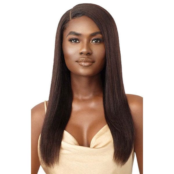 Outre 100% Human Hair Lace Wigs Outre Mytresses Gold Label 100% Unprocessed Human Hair Lace Front Wig - KRISTABEL