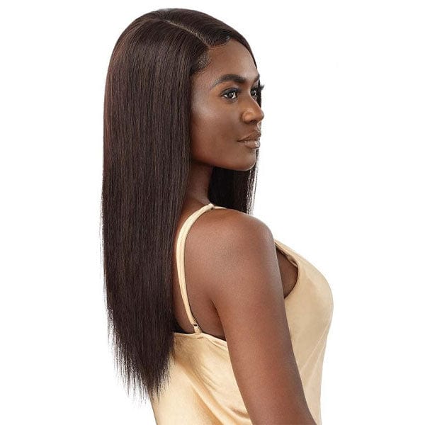 Outre 100% Human Hair Lace Wigs Outre Mytresses Gold Label 100% Unprocessed Human Hair Lace Front Wig - KRISTABEL