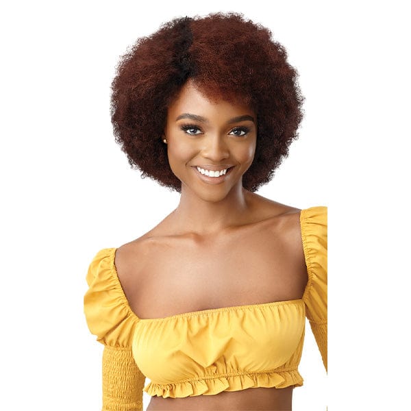 Outre 100% Human Hair Lace Wigs Outre The Daily Wig 100% Human Hair Wig - NATURAL AFRO