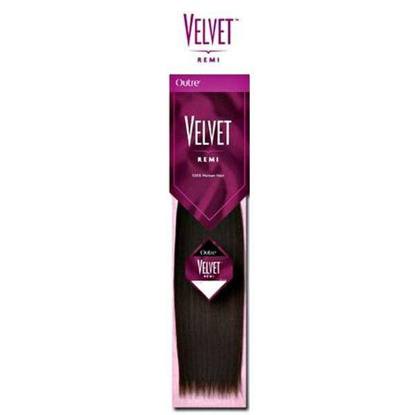 Outre Velvet Remi Yaki Human Hair Weave 10s"~20" - EgoWigs.com-10s"