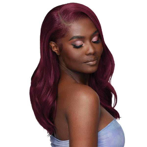 Outre Airtied Human Hair Blend Glueless 13X6 HD Lace Front Wig - HHB LOOSE BODY WAVE 18" - EgoWigs.com