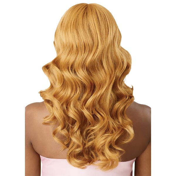 Outre Airtied Human Hair Blend Glueless 13X6 HD Lace Front Wig - HHB NATURAL BODY WAVE 22" - EgoWigs.com