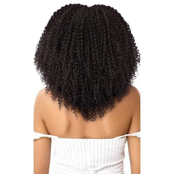 Outre Clip on Extension Outre Big Beautiful Hair HH Blend Clip In 9 Pcs - 4A KINKY CURL 10"