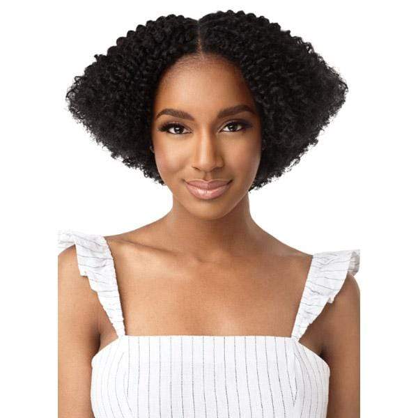 Outre Clip on Extension Outre Big Beautiful Hair HH Blend Clip In 9 Pcs - 4A KINKY CURL 10"