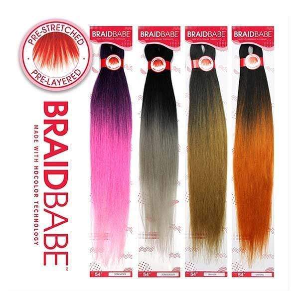 Outre Crochet Braid Outre Synthetic Pre Stretched Braid - BABE 54"