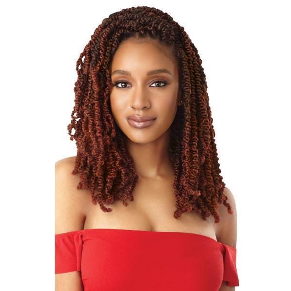 Outre Crochet Braid Outre Synthetic X-Pression Twisted Up Crochet Braid - WAVY BOMB TWIST 12-18"