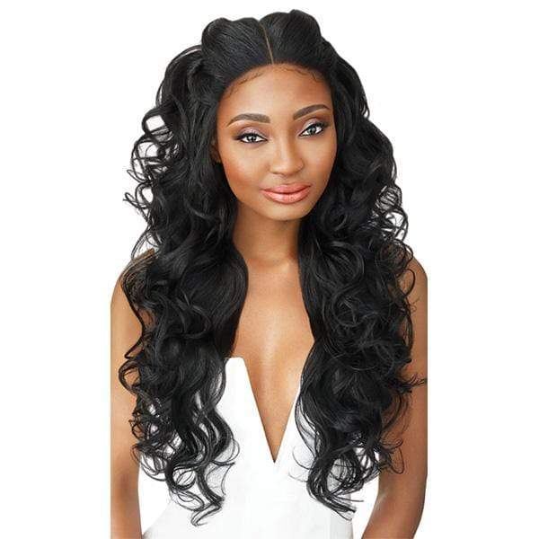 Outre Deep Part Lace Wigs Outre Perfect Hairline Synthetic Lace Front Wig - LANA