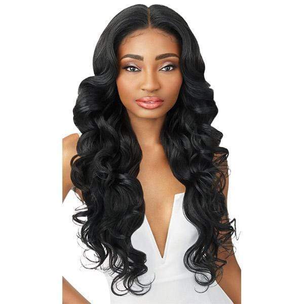 Outre Deep Part Lace Wigs Outre Perfect Hairline Synthetic Lace Front Wig - LANA