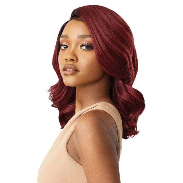 Outre Deep Part Lace Wigs Outre Synthetic 5" Deep L-Part Swiss Lace Front Wig - DAVITA