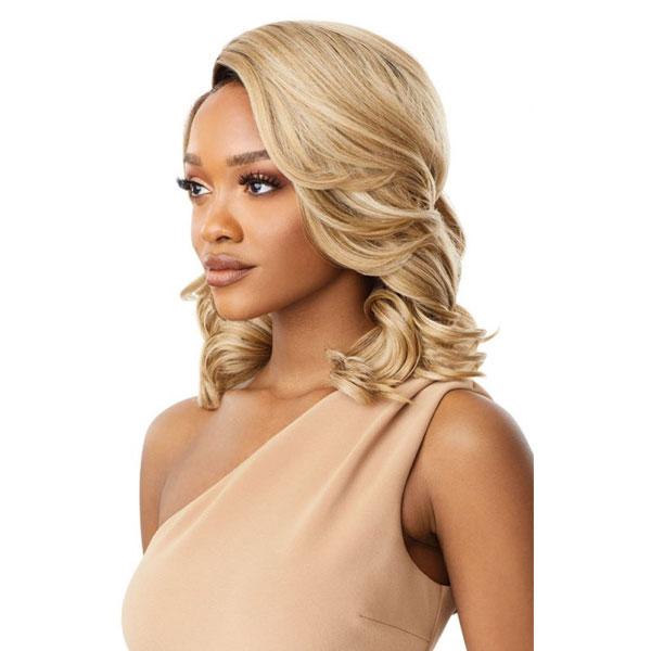 Outre Deep Part Lace Wigs Outre Synthetic 5" Deep L-Part Swiss Lace Front Wig - DAVITA