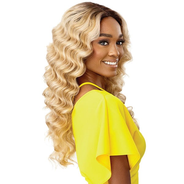 Outre Deep Part Wigs Outre The Daily Wig Synthetic Hair Wet & Wavy Lace Part Wig - WAVERLY