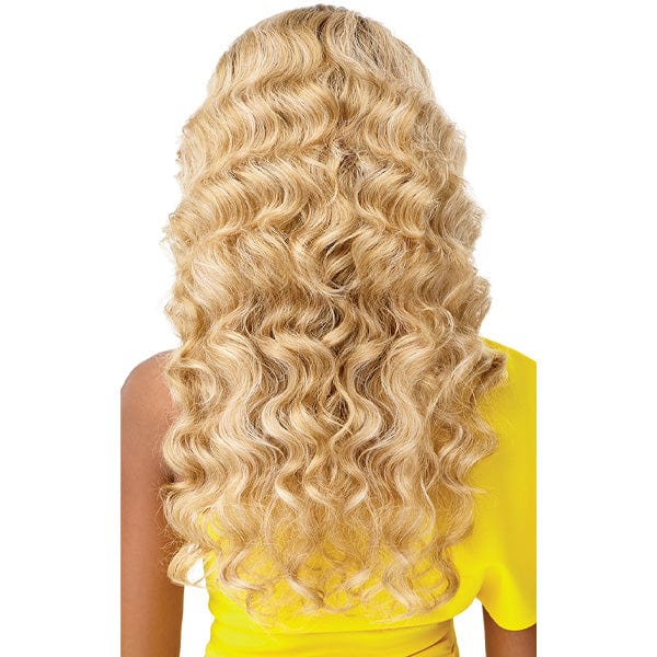 Outre Deep Part Wigs Outre The Daily Wig Synthetic Hair Wet & Wavy Lace Part Wig - WAVERLY