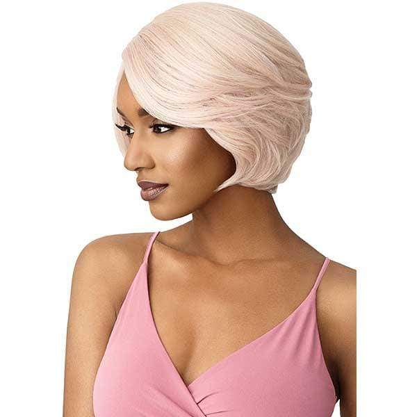 Outre Ear-To-Ear Lace Wigs Outre Synthetic L-Part Swiss Lace Front Wig - MERCY