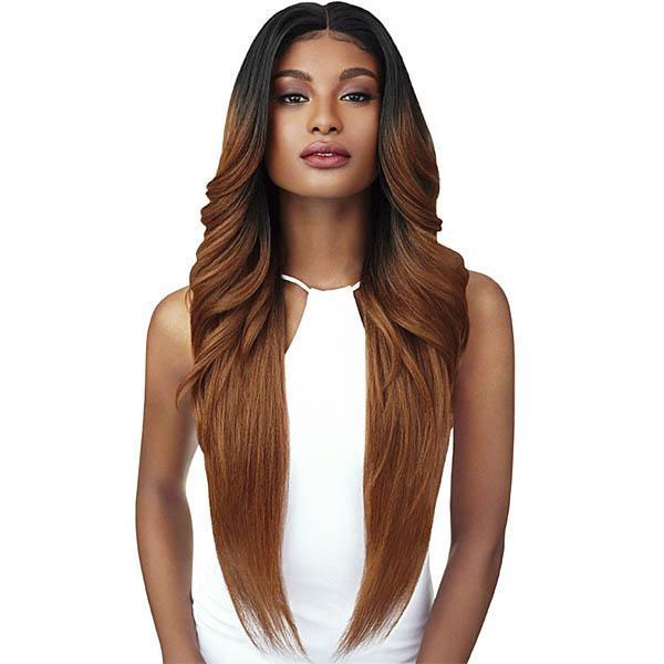 Outre Swiss U Vixen Double U Synthetic Hair Lace Front Wig - KENDALL - Clearance - EgoWigs.com-1