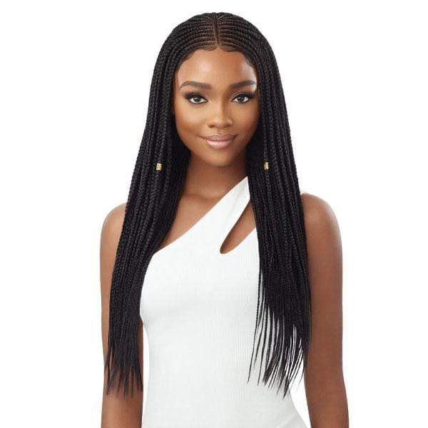 Outre Frontal Lace Wigs Outre 13x4 HD Pre-Braided Lace Front Wig - FULANI MICRO CORNROW BRAIDS