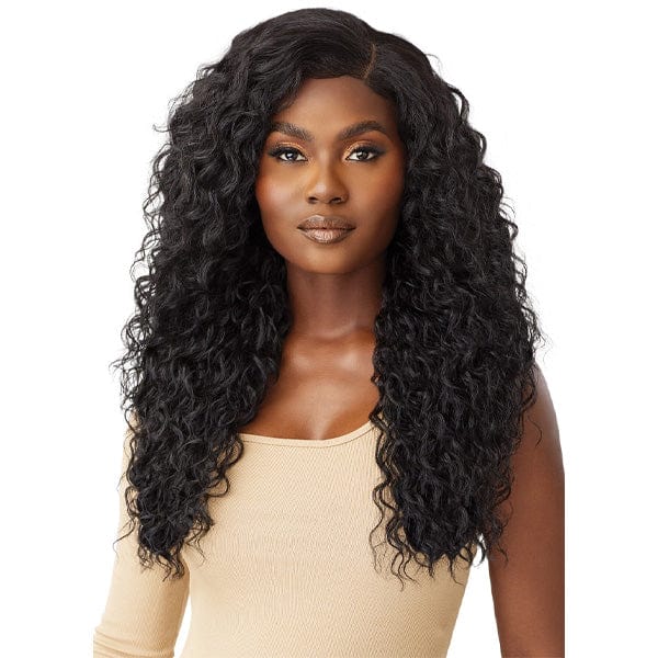 Outre Frontal Lace Wigs Outre Human Hair Blend 5x5 Lace Closure Wig - HHB MALAYSIAN DEEP 26"