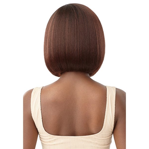 Outre Frontal Lace Wigs Outre Melted Hairline Synthetic Deluxe Wide HD Lace Front Wig - BREENA