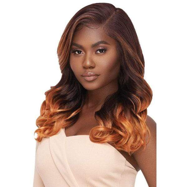 Outre Frontal Lace Wigs Outre Melted Hairline Synthetic Deluxe Wide HD Lace Front Wig - DIVINE