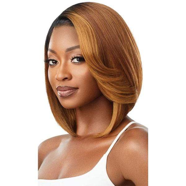 Outre Frontal Lace Wigs Outre Melted Hairline Synthetic Deluxe Wide HD Lace Front Wig - MYRANDA