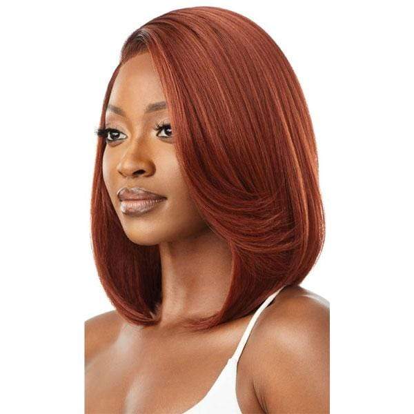 Outre Frontal Lace Wigs Outre Melted Hairline Synthetic Deluxe Wide HD Lace Front Wig - MYRANDA