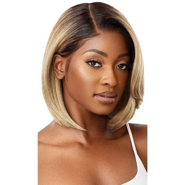 Outre Frontal Lace Wigs Outre Melted Hairline Synthetic Deluxe Wide HD Lace Front Wig - MYRANDA