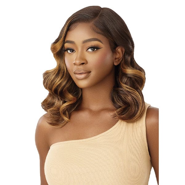 Outre Frontal Lace Wigs Outre Melted Hairline Synthetic Deluxe Wide HD Lace Front Wig - PASCALE