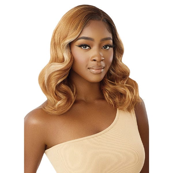 Outre Frontal Lace Wigs Outre Melted Hairline Synthetic Deluxe Wide HD Lace Front Wig - PASCALE