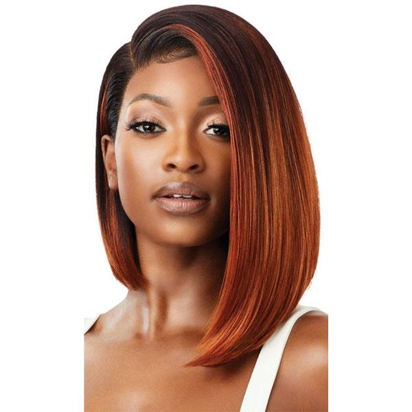 Outre Frontal Lace Wigs Outre Melted Hairline Synthetic Deluxe Wide HD Lace Front Wig - ZANDRA