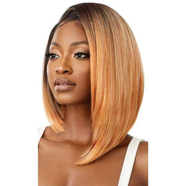 Outre Frontal Lace Wigs Outre Melted Hairline Synthetic Deluxe Wide HD Lace Front Wig - ZANDRA