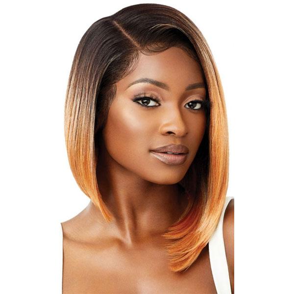 Outre Frontal Lace Wigs Outre Melted Hairline Synthetic Deluxe Wide HD Lace Front Wig - ZANDRA