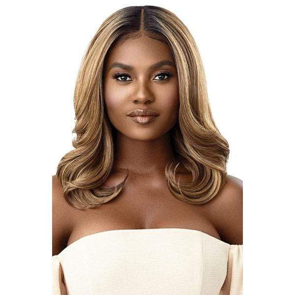 Outre Frontal Lace Wigs Outre Melted Hairline Synthetic HD Lace Front Wig - JENNI