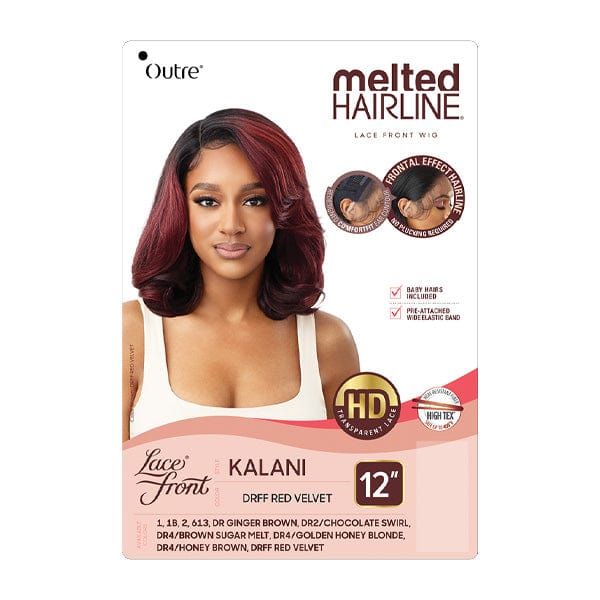 Outre Frontal Lace Wigs Outre Melted Hairline Synthetic HD Lace Frontal Wig - KALANI