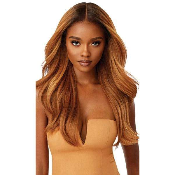 Outre Frontal Lace Wigs Outre Melted Hairline Synthetic Swiss Lace Front Wig - KAMIYAH