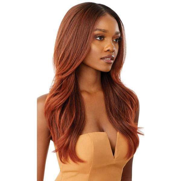 Outre Frontal Lace Wigs Outre Melted Hairline Synthetic Swiss Lace Front Wig - KAMIYAH