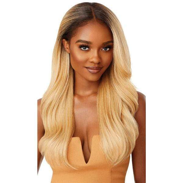 Outre Frontal Lace Wigs Outre Melted Hairline Synthetic Swiss Lace Front Wig - KAMIYAH