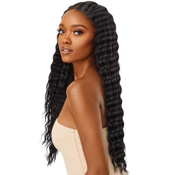 Outre Frontal Lace Wigs Outre Melted Hairline Synthetic Swiss Lace Front Wig - LILYANA