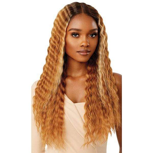 Outre Frontal Lace Wigs Outre Melted Hairline Synthetic Swiss Lace Front Wig - LILYANA